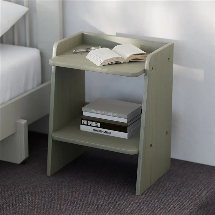 Compact Nightstand For Small Bedroom factory